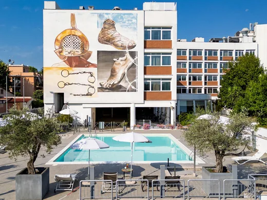 Cortile dell’hotel